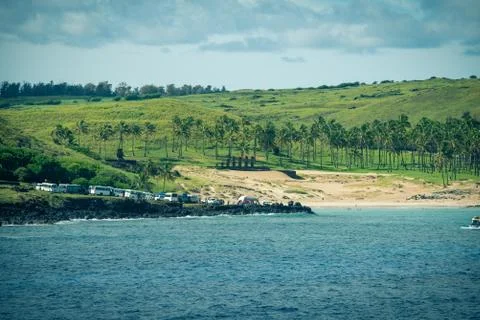 March 2019. Easter Island. Chile Stock Photos