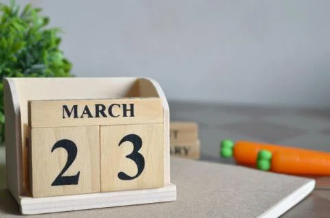 March 23 Stock Photos