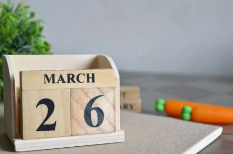 March 26 Stock Photos
