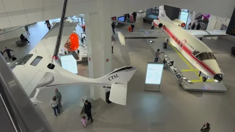 March 29, 2026. Munich, Germany. Deutsches Museum. Panorama der Stock Footage 332160443
