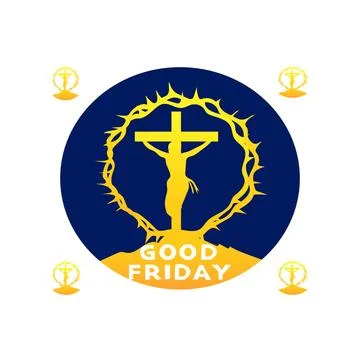 March 29 is Good Friday Vector illustration. Stock Illustration