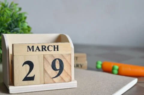 March 29 Stock Photos
