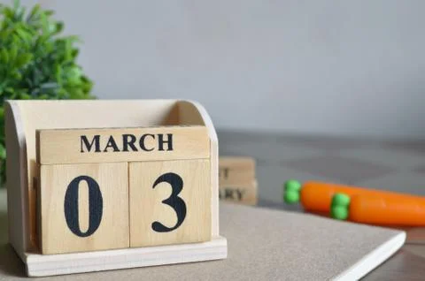 March 3 Stock Photos