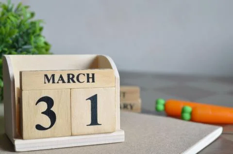March 31 Stock Photos