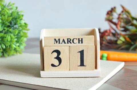 March 31 Stock Photos