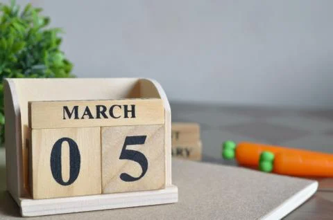 March 5 Stock Photos
