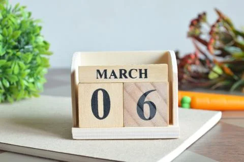 March 6 Stock Photos