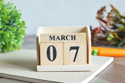 March 7 Stock Photos