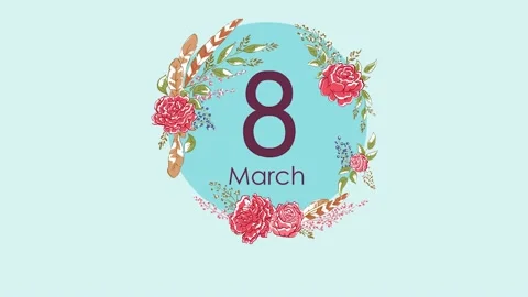 March 8 4K Stock-Footage 169254230