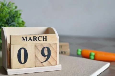March 9 Stock Photos