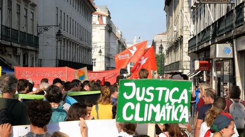 March Climate Change Stock Footage 94856224