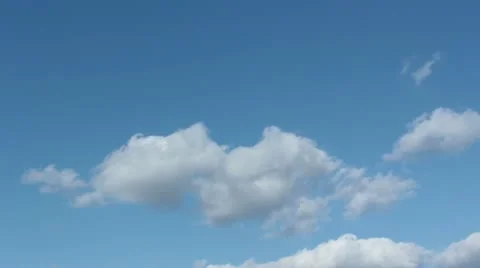 The March clouds Stock Footage 10849571