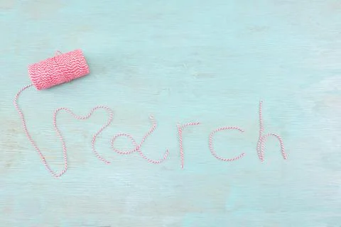 March concept Stock Photos