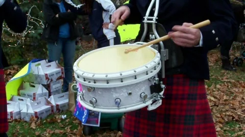 March drum Stock Footage 572654