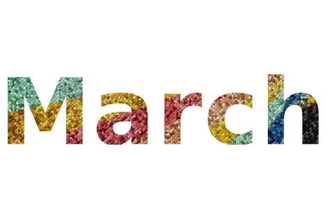 March Stock Illustration