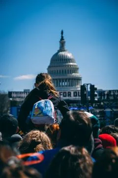 March for Our Lives Stock Photos