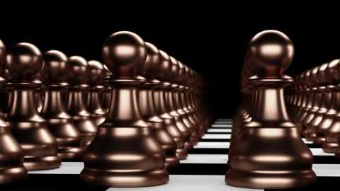 March of the Pawns Stock Footage 146259184