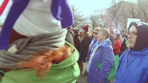 March proLife - Washington DC Stock Footage 121938530