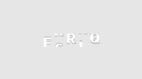 MARCH Text Rolling Animation, 4K Transparent Background Video stock 330124995