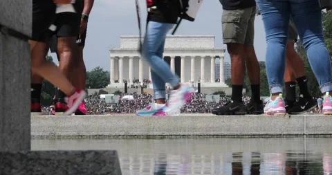 March on Washington 2020 Stock Footage 138235340