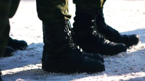 Marching 2 Stock Footage 7547524