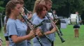 Marching Band Clarinets HD Footage