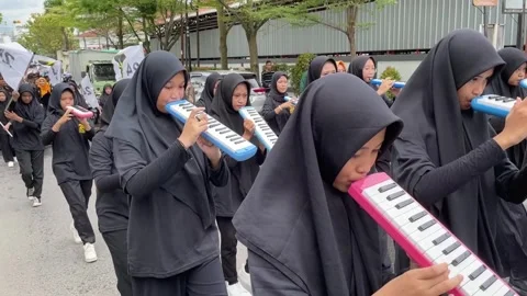 Marching band Stock Footage 241591304