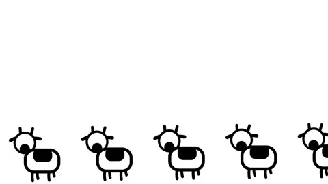Marching Cows Stock Footage 335637990