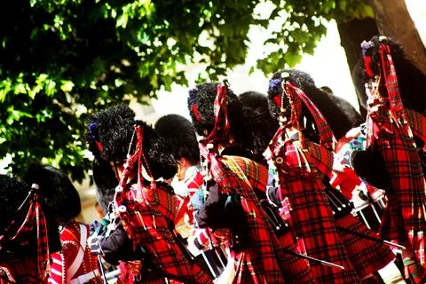 Marching Guardsmen Stock Photos