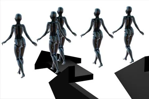 Marching Stock Illustration