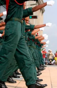 Marching Performance Stock Photos