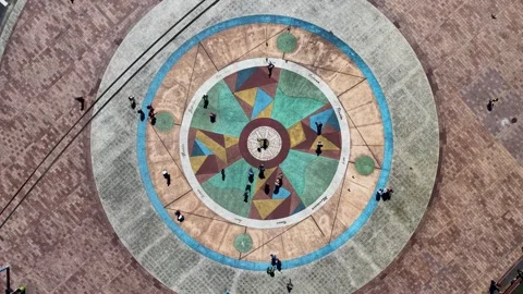 Marco Zero Square At Recife In Pernambuco Brazil. Video stock 338262839
