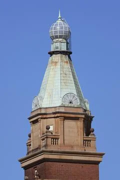 Marcus Clark tower. Stock Photos