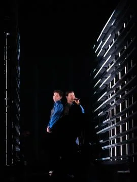 Marcus &amp; Martinus performing at Semifinal 1 of Eurovision 2024 Stock Photos