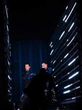 Marcus &amp; Martinus performing at Semifinal 1 of Eurovision 2024 Stock Photos