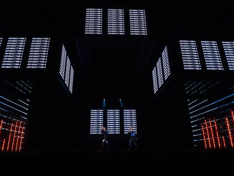 Marcus &amp; Martinus performing at Semifinal 1 of Eurovision 2024 Stock Photos