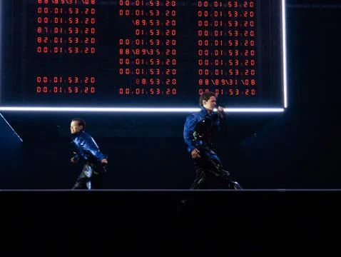 Marcus &amp; Martinus performing at Semifinal 1 of Eurovision 2024 Stock Photos