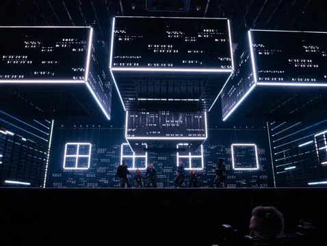 Marcus &amp; Martinus performing at Semifinal 1 of Eurovision 2024 Stock Photos