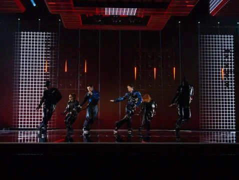 Marcus &amp; Martinus performing at Semifinal 1 of Eurovision 2024 Stock Photos