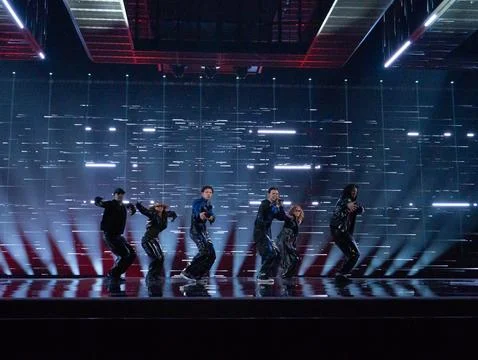 Marcus &amp; Martinus performing at Semifinal 1 of Eurovision 2024 Stock Photos