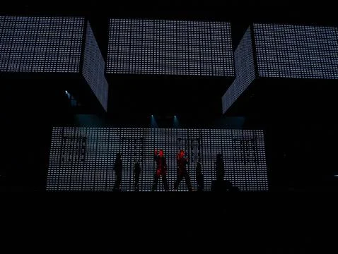 Marcus &amp; Martinus performing at Semifinal 1 of Eurovision 2024 Stock Photos