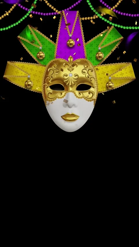 Mardi background 2 Stock Footage 330363878