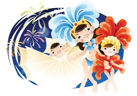 Mardi Gras Celebration Stock-Illustration