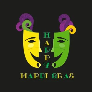 Mardi Gras celebration Stock-Illustration