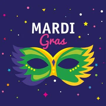 Mardi gras celebration Stock-Illustration