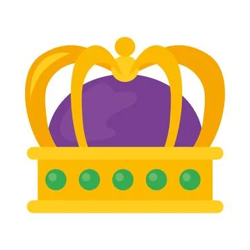Mardi gras crown Stock-Illustration