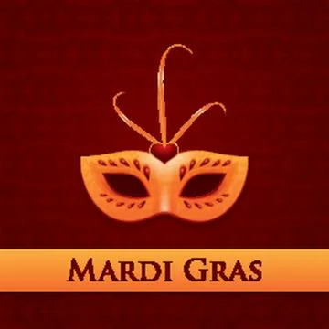 Mardi Gras Design Stock-Illustration