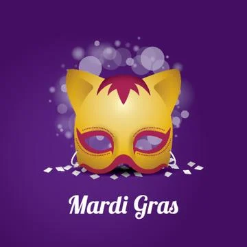 Mardi Gras Design Stock-Illustration