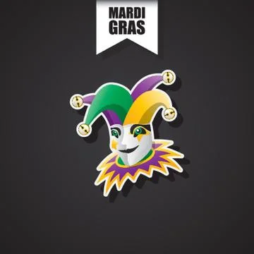 Mardi Gras Design Stock-Illustration