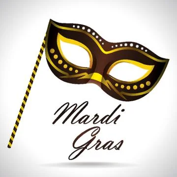 Mardi Gras Design Stock-Illustration